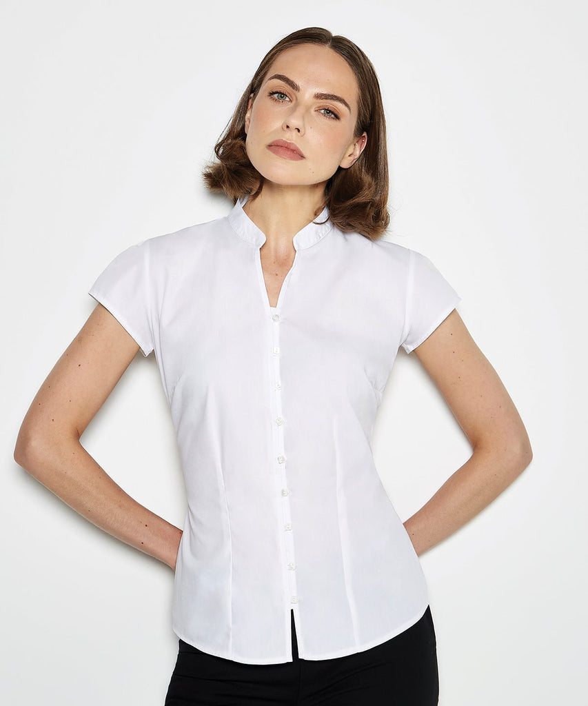 Chemise col Mao + mancheron femme B1 - Yard Shop La Ciotat - Chemise femme